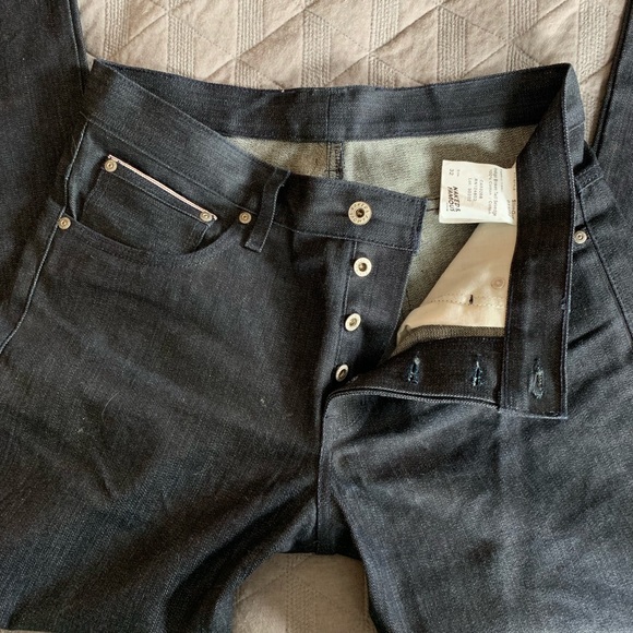 naked and famous inseam